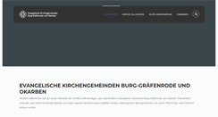 Desktop Screenshot of ev-kirche-okarben.de